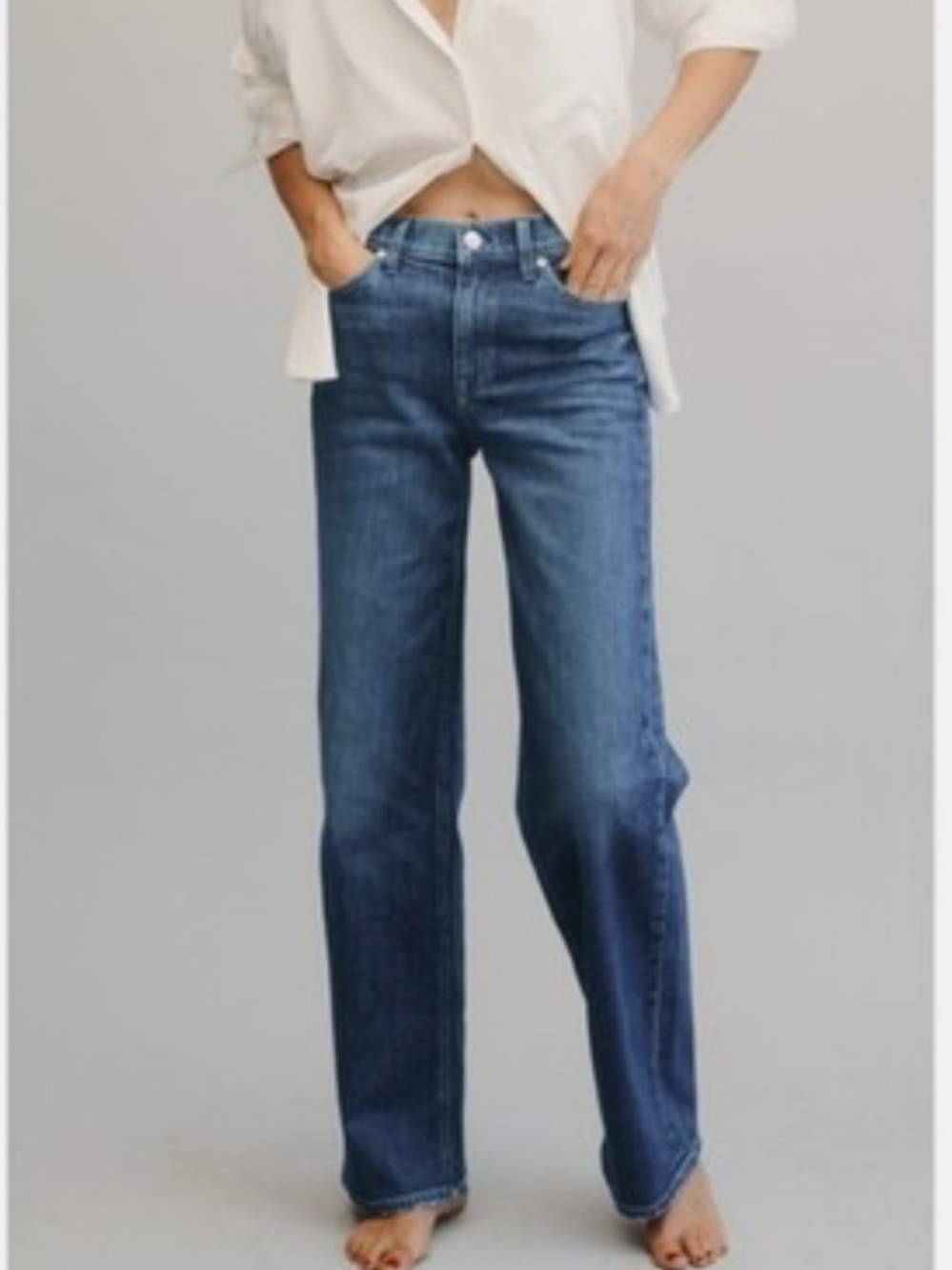 AYR The Secret Sauce Jeans Old School Medium Blue Wash Size 28